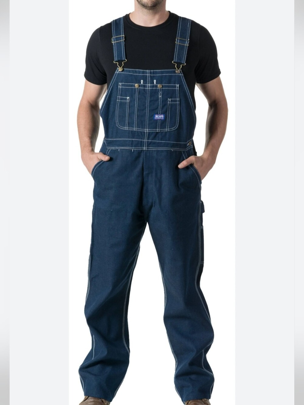 Big Smith Men's Dungarees Work Overalls